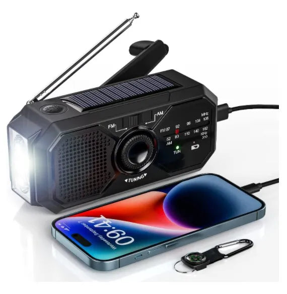 EverTrail Crank Radio & Power Bank