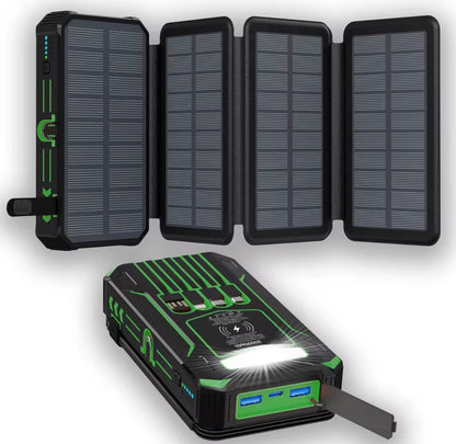 Solar Powered Foldable Power Bank