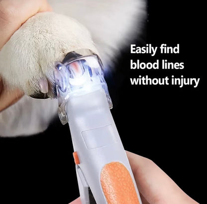 Professional Pet Nail Clippers w/ LED