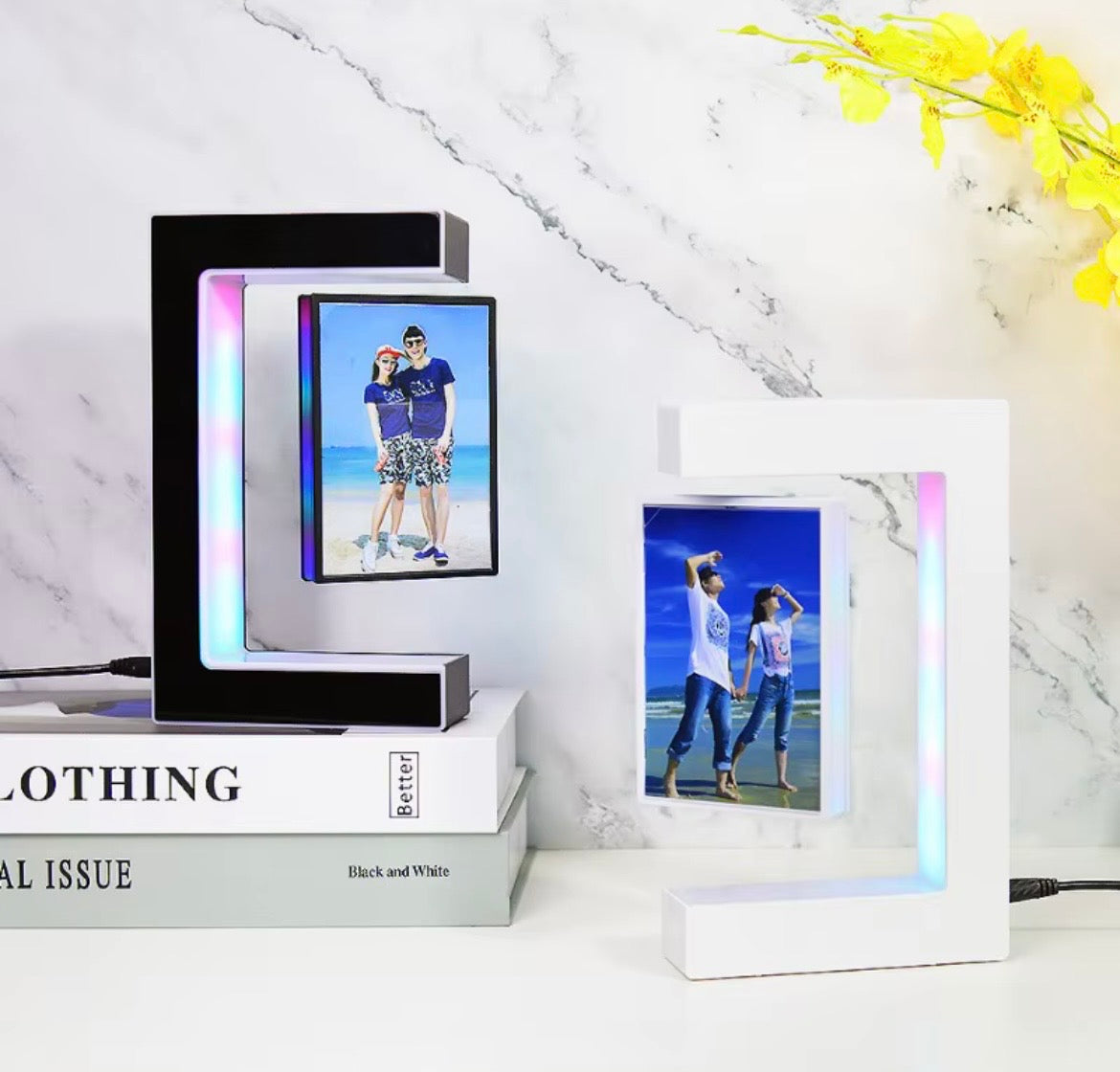 Floating Photo Frame Display