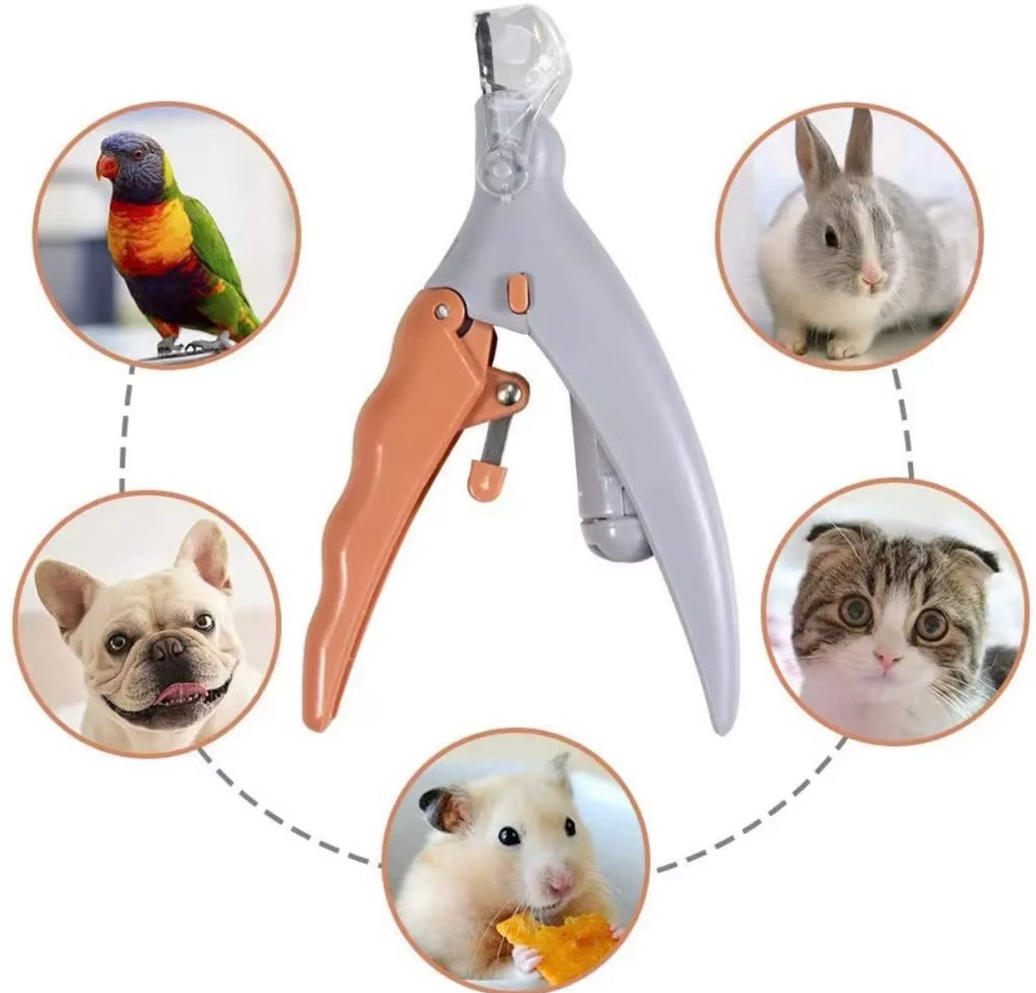 Professional Pet Nail Clippers w/ LED