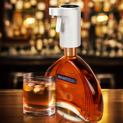 Automatic Wine Dispenser, Smart Aerator with One-Touch Operation & LED Indicator