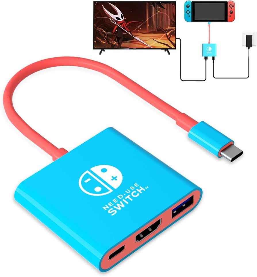 FOR SWITCH TYPE-C HUB Multi-function Adapter