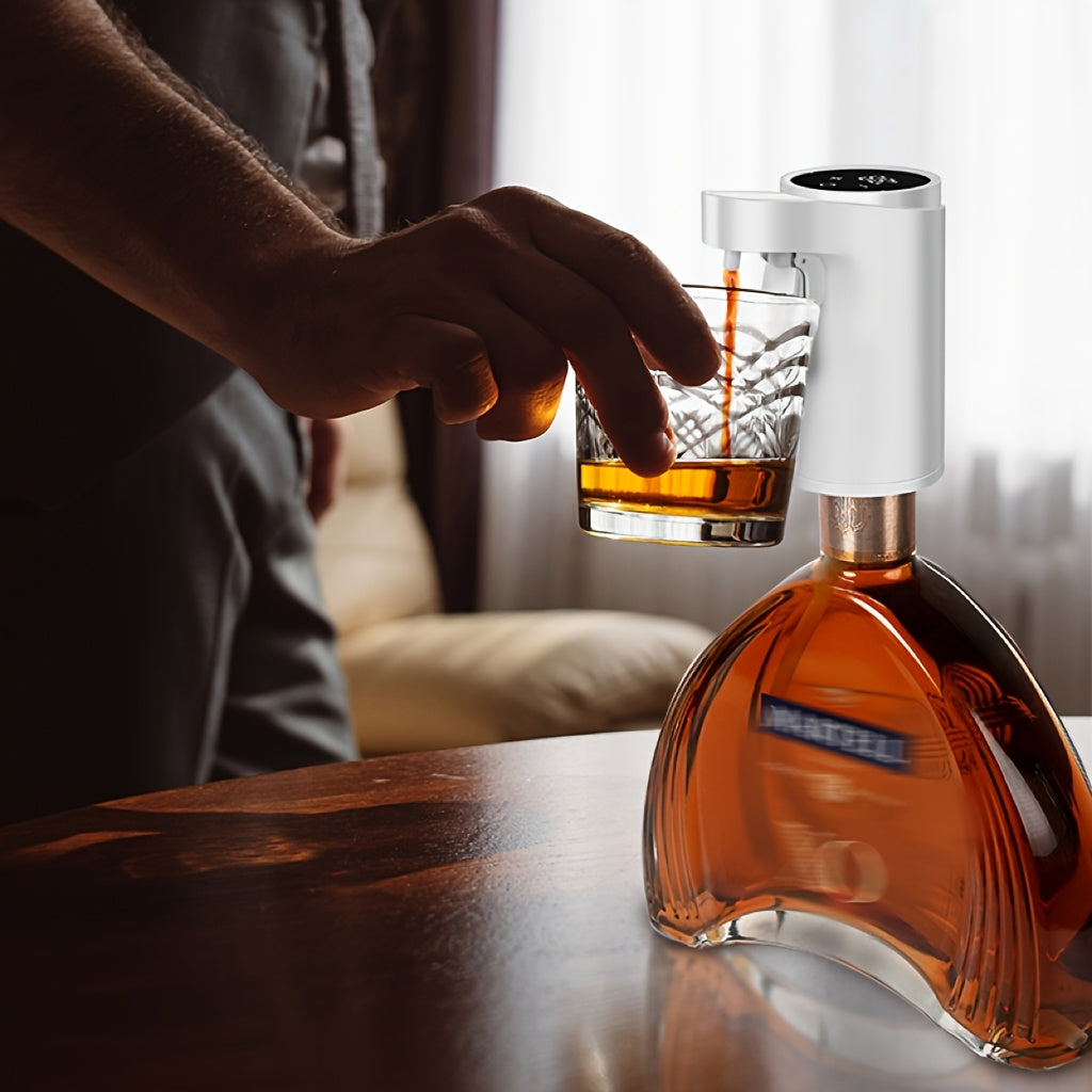 Automatic Wine Dispenser, Smart Aerator with One-Touch Operation & LED Indicator