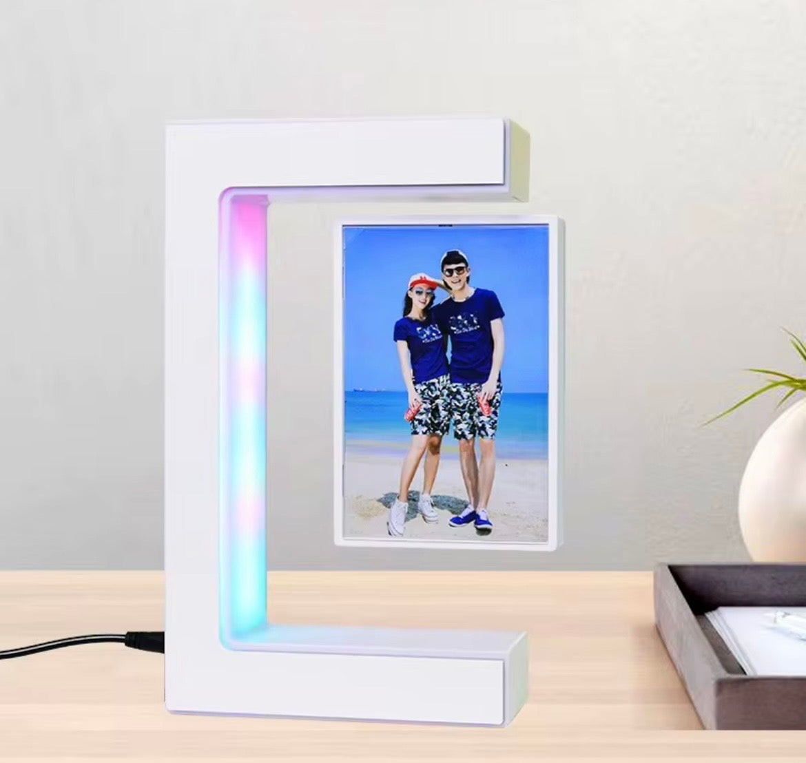 Floating Photo Frame Display