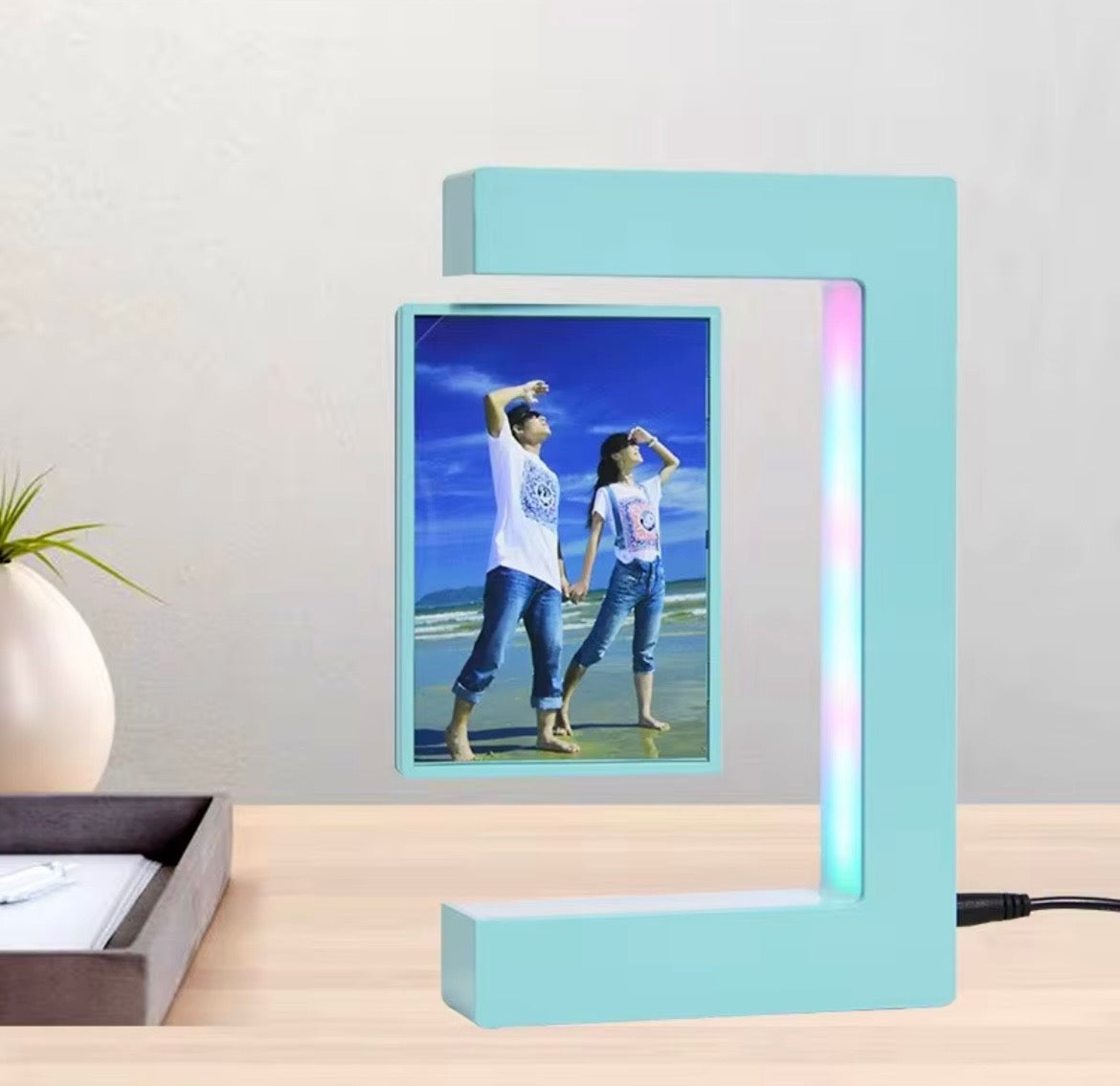 Floating Photo Frame Display