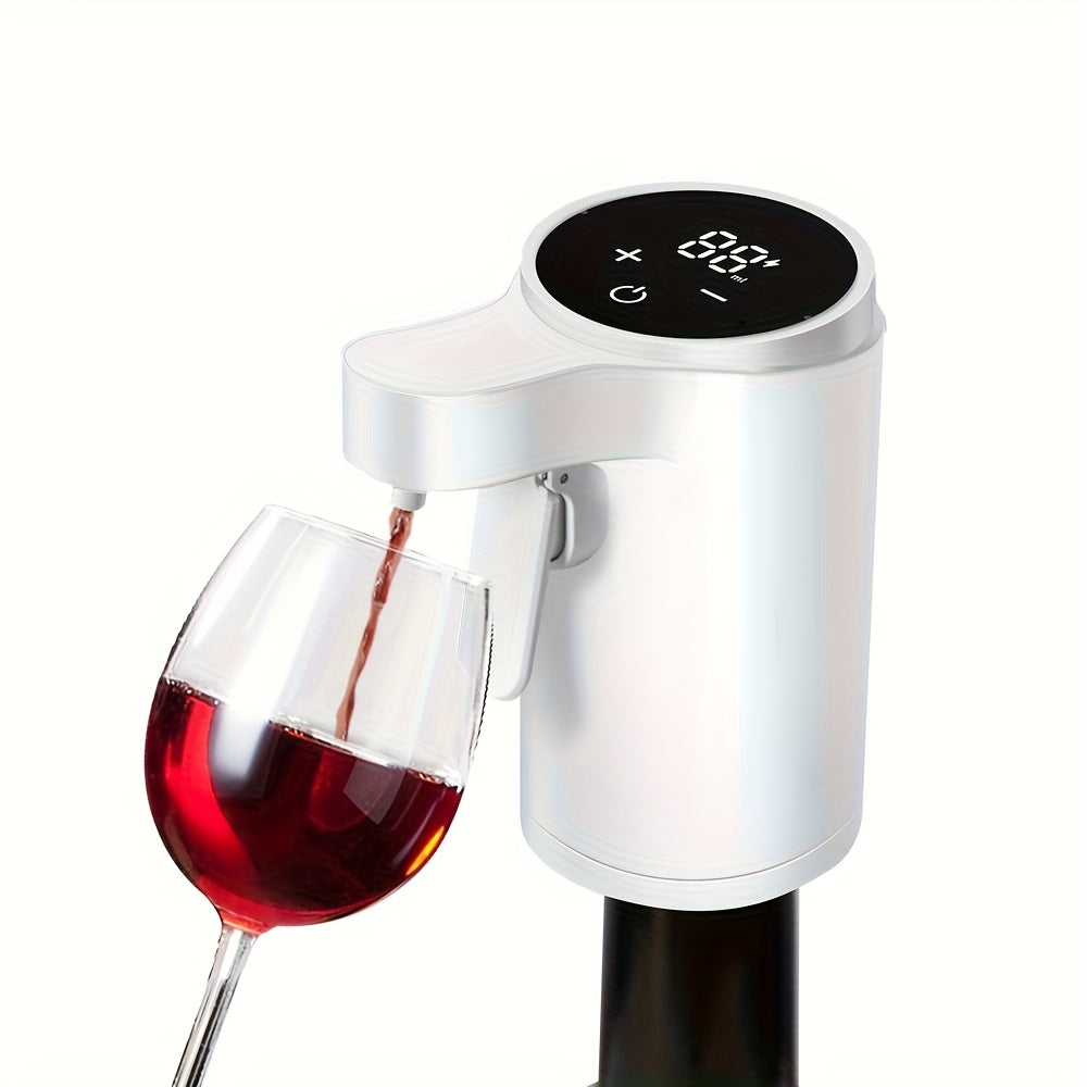Automatic Wine Dispenser, Smart Aerator with One-Touch Operation & LED Indicator