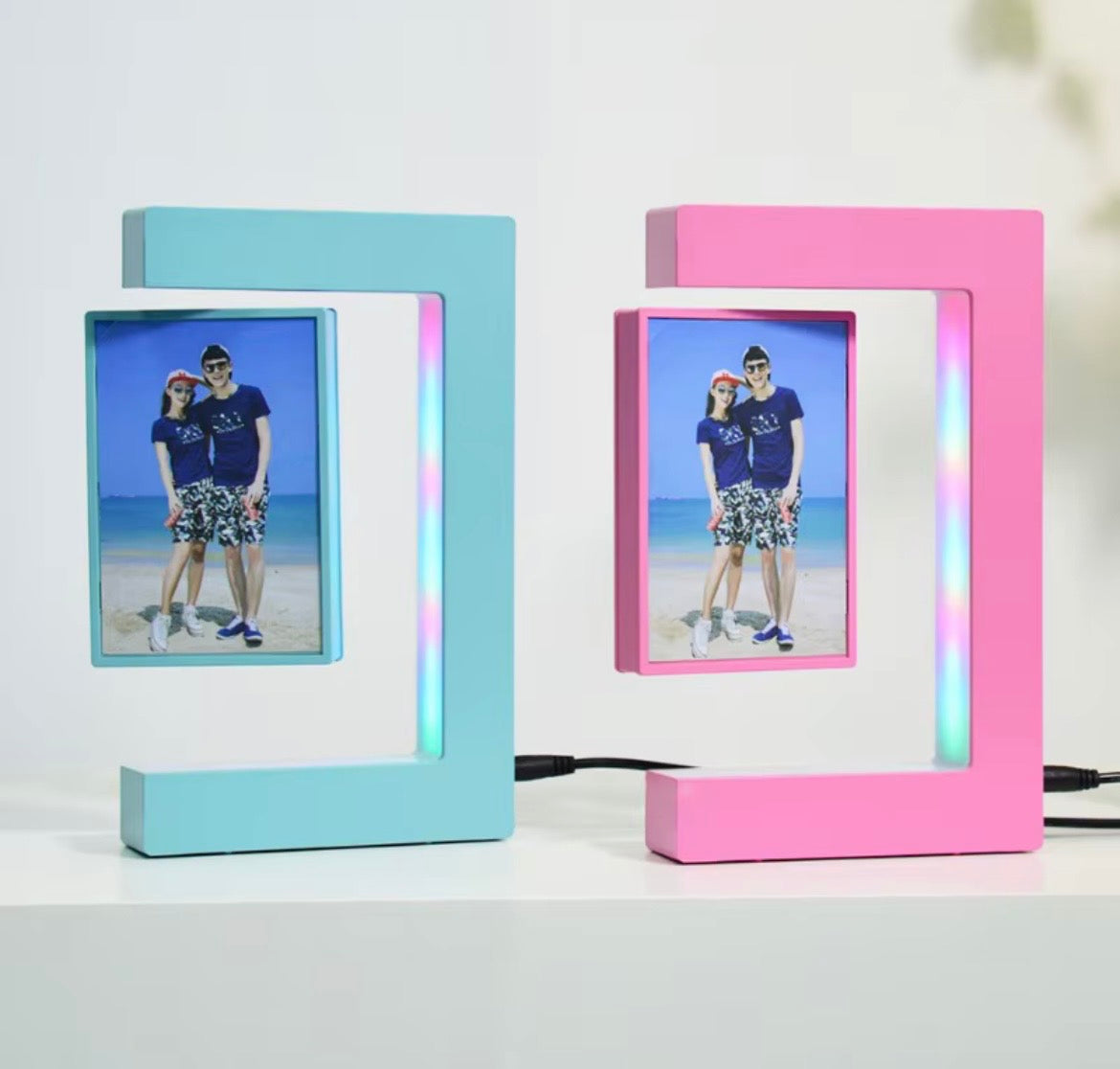 Floating Photo Frame Display