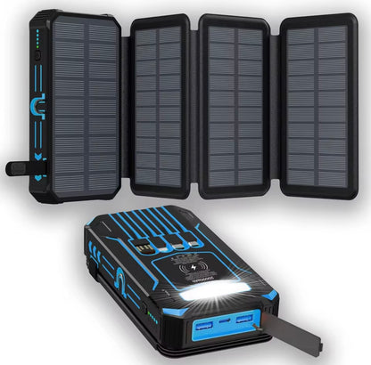 Solar Powered Foldable Power Bank