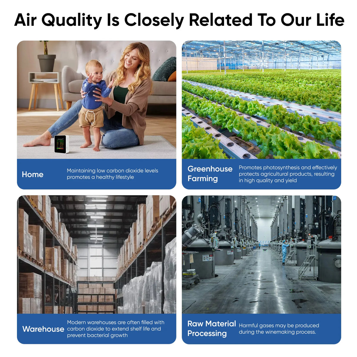 10 in 1 WIFI Indoor air Quality Monitor 