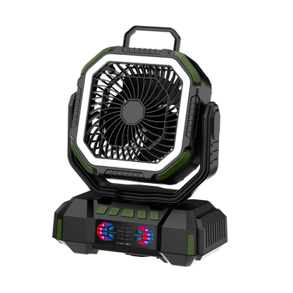 portable camping fan with power bank