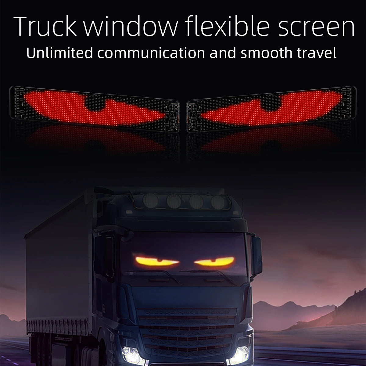 96x20 car LED pixel panel
