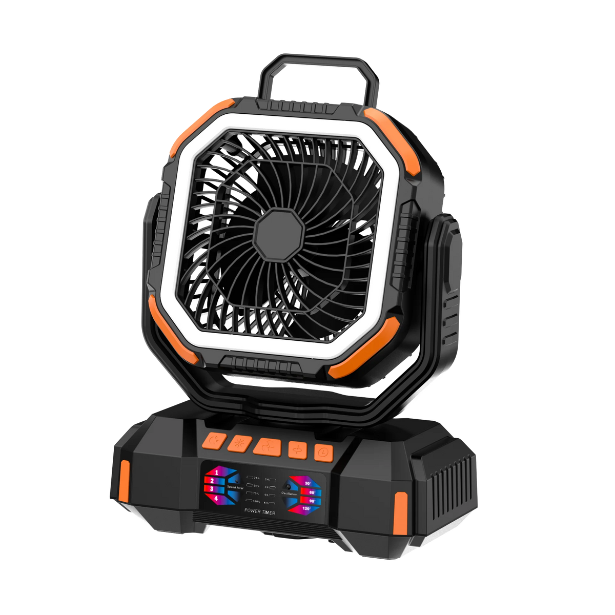 portable camping fan with power bank