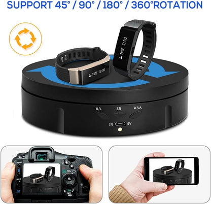 360 degree photography turntable