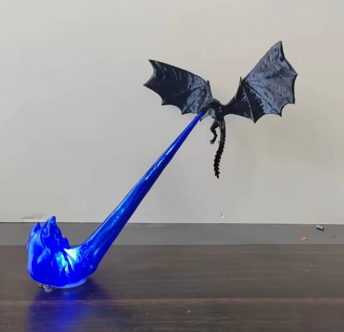 Dragon LED Halloween bookshelf decor