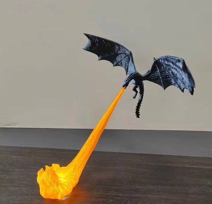 Dragon LED Halloween bookshelf decor