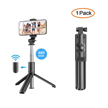 TriLite Pro: Bluetooth Selfie Tripod with Integrated Fill Light and Remote