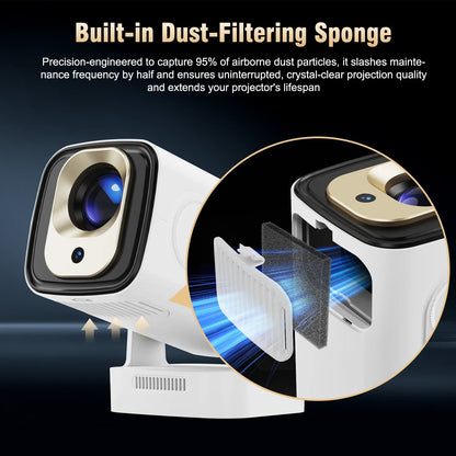 Magcubic HY310 Projector – 4K Auto Focus, Android 11, 330 ANSI, 5W Speaker