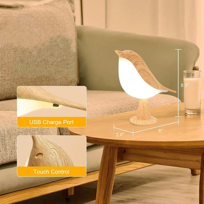 Touch Control Bird Lamp Art Deco Kitchen Dining Accessories