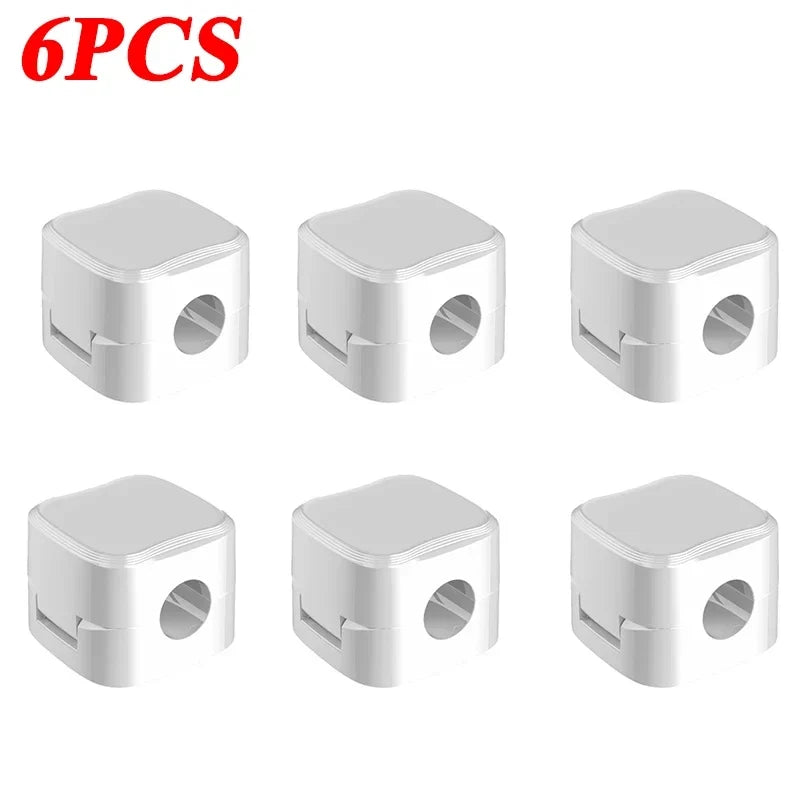 Magnetic Cable Clip Cable Holder Adhesive Wire Keeper Cord Organizer