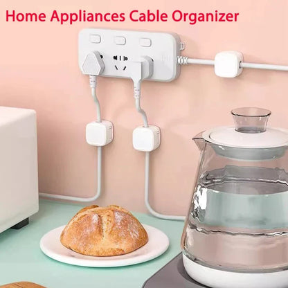 Magnetic Cable Clip Cable Holder Adhesive Wire Keeper Cord Organizer