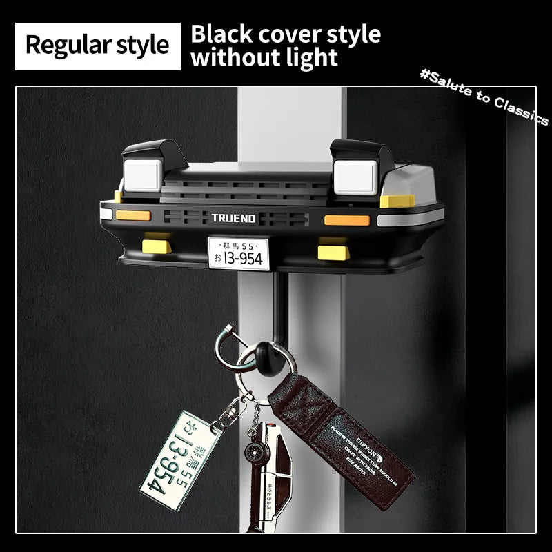 Key Holder for Initial D Toyota AE86 Trueno | LED Light Up Wall Hook for JDM Fans