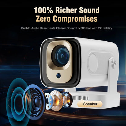 Magcubic HY310 Projector – 4K Auto Focus, Android 11, 330 ANSI, 5W Speaker