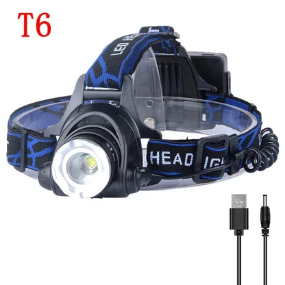 Rechargeable 2000 Lumen LED Headlamp with Adjustable Zoom | Lumora