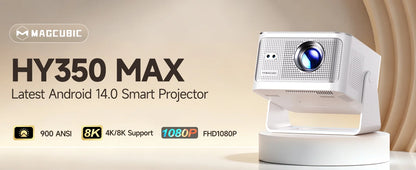 Magcubic HY310 Projector – 4K Auto Focus, Android 11, 330 ANSI, 5W Speaker