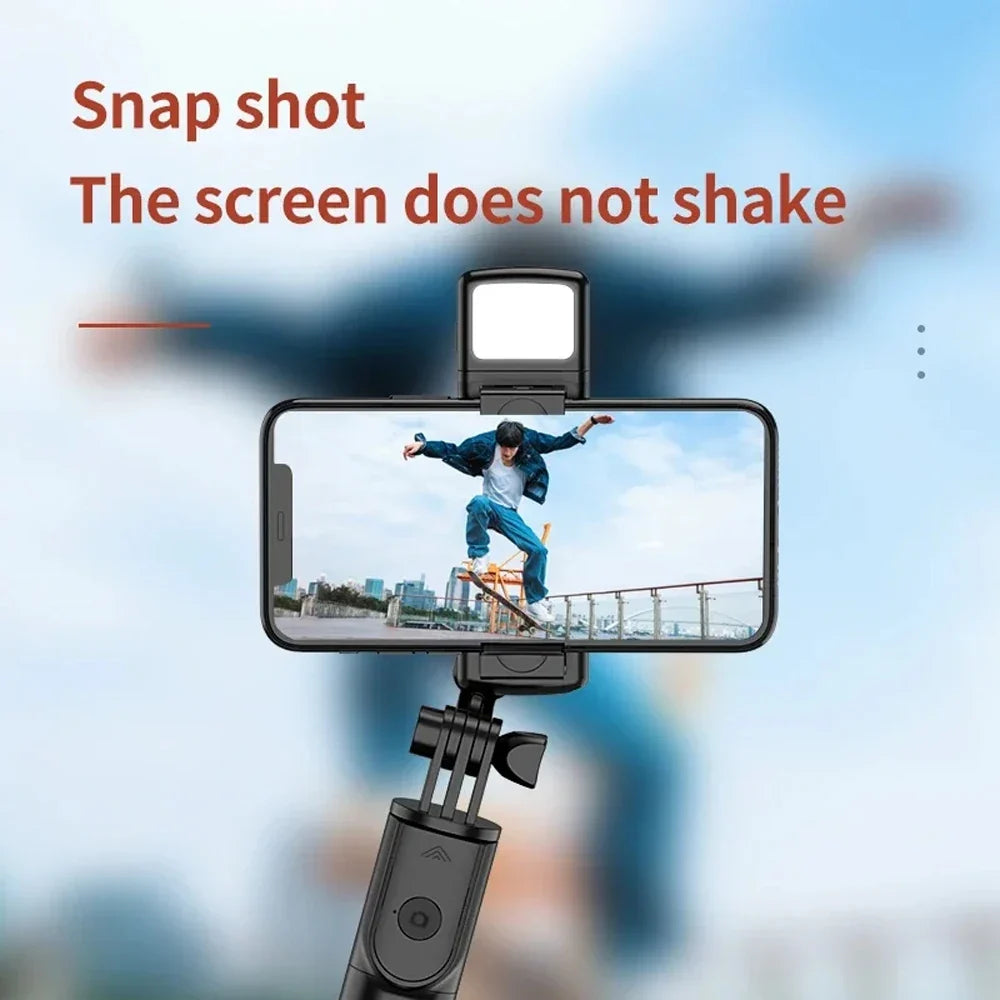 TriLite Pro: Bluetooth Selfie Tripod with Integrated Fill Light and Remote