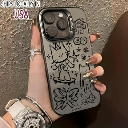 Chiikawa, Usagi, Hachiware Delicate Iphone 17 case