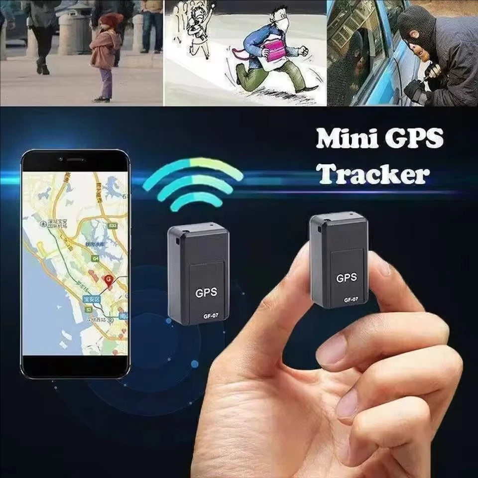 GF-07 Mini Magnetic Vehicle Locator – Compact SMS Position Tracker for Cars