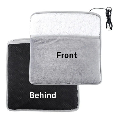 Soft Plush Electric Foot Heating Pad