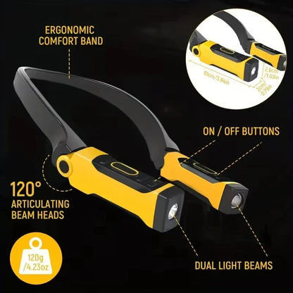 Rechargeable LED Neck Reading Light