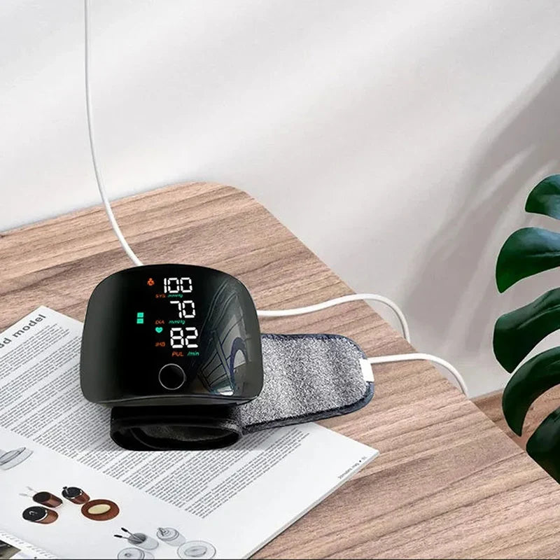 Rechargeable Digital Wrist Blood Pressure Monitor
