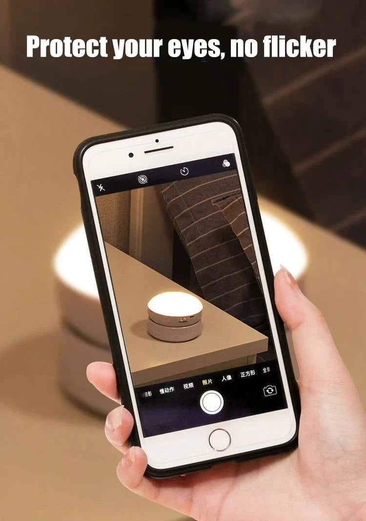 LED Night Light USB - Motion Sensor Bedside Cabinet & Wardrobe Lamp