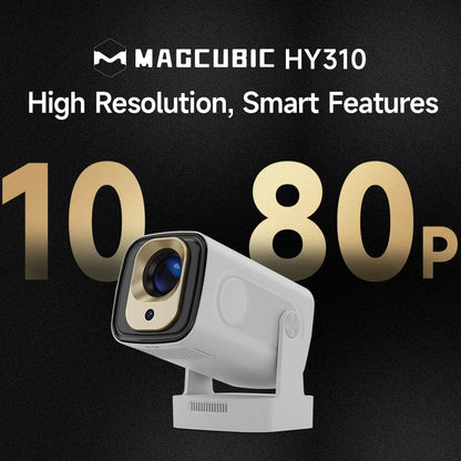 Magcubic HY310 Projector – 4K Auto Focus, Android 11, 330 ANSI, 5W Speaker