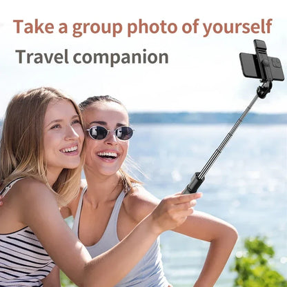 TriLite Pro: Bluetooth Selfie Tripod with Integrated Fill Light and Remote