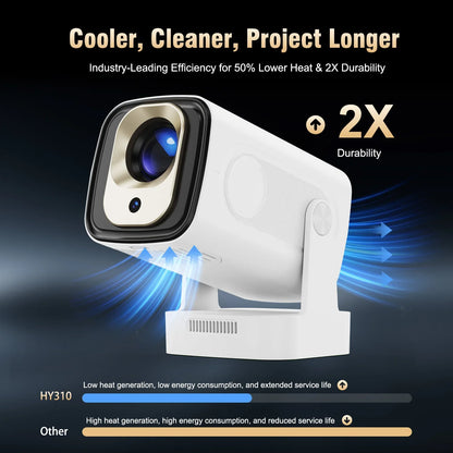 Magcubic HY310 Projector – 4K Auto Focus, Android 11, 330 ANSI, 5W Speaker