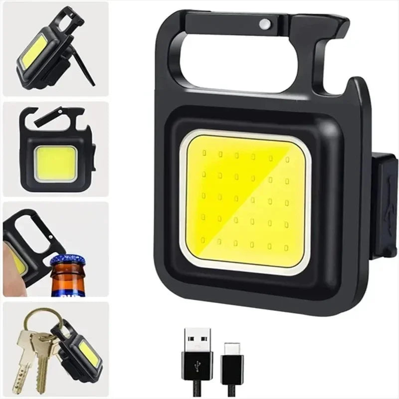 Heinast LED Rechargeable Headlamp 230° Wide Beam – Motion Sensor USB Camping Head Torch