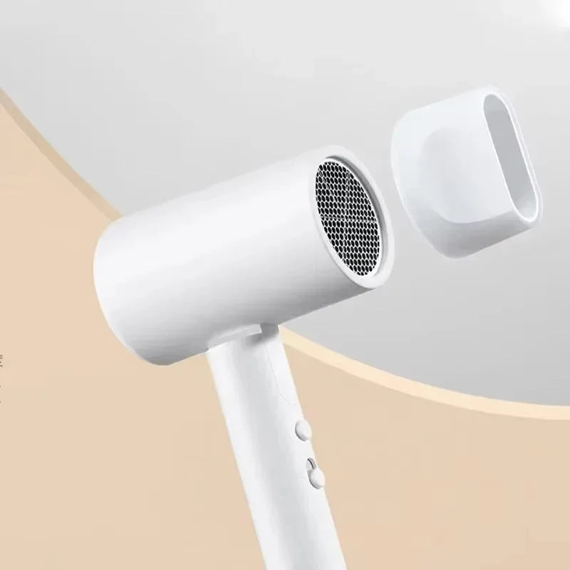 MIJIA 1600W Foldable Ionic Hair Dryer – 20,000 RPM High-Speed Motor, 15m/s Airflow for Quick Drying & Travel