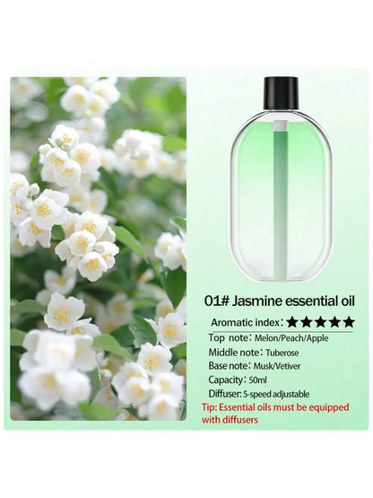 Rechargeable portable aroma diffuser Essential Oil Aromatherapy machine Timed air freshener to remove odors 5 modes timed spray