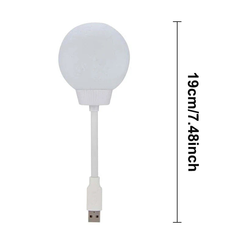 Cute Cartoon LED USB Night Light with Remote for Kids Bedroom & Bedside Lamp