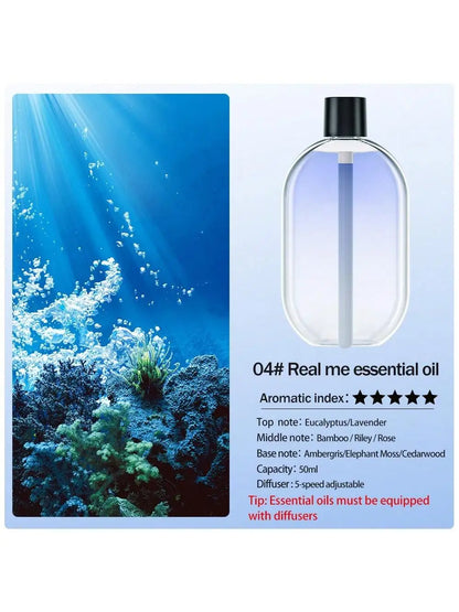 Rechargeable portable aroma diffuser Essential Oil Aromatherapy machine Timed air freshener to remove odors 5 modes timed spray