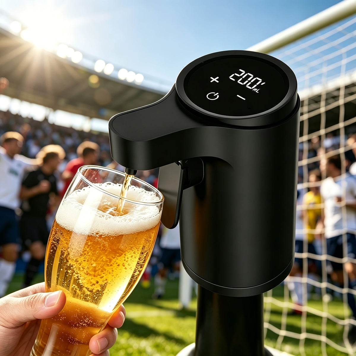 Automatic Wine Dispenser, Smart Aerator with One-Touch Operation & LED Indicator