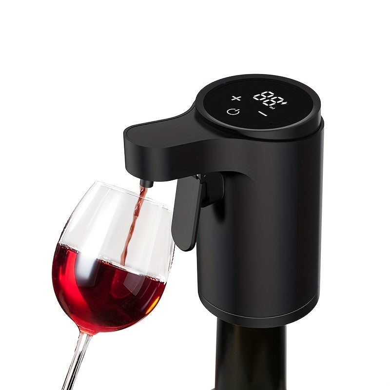 Automatic Wine Dispenser, Smart Aerator with One-Touch Operation & LED Indicator