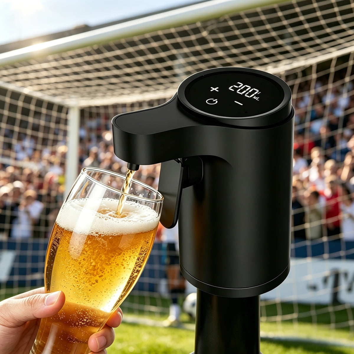 Automatic Wine Dispenser, Smart Aerator with One-Touch Operation & LED Indicator